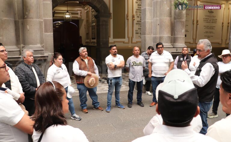 Comerciantes de la Central de Abastos y Ayuntamiento de Puebla logran acuerdo en materia de seguridad