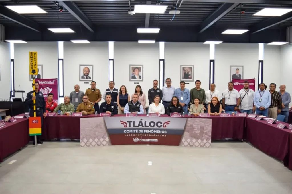 Gobierno de Pepe Chedraui intensifica estrategia preventiva en temporada de lluvias con el Comité “Tláloc”