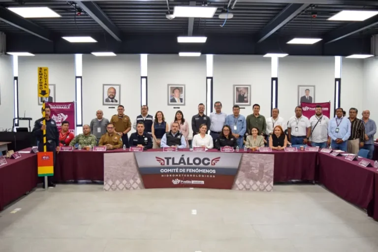 Gobierno de Pepe Chedraui intensifica estrategia preventiva en temporada de lluvias con el Comité “Tláloc”