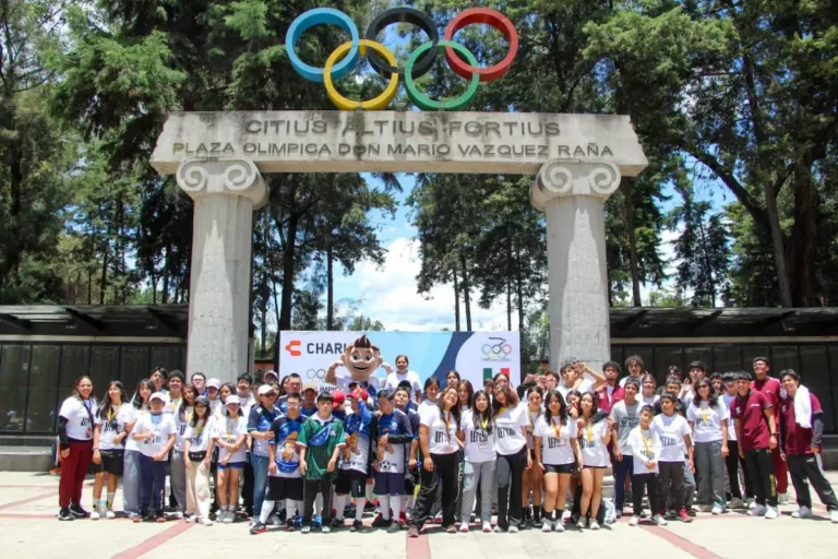 Gobierno de Pepe Chedraui lleva a niñas y niños al Día Olímpico 2026