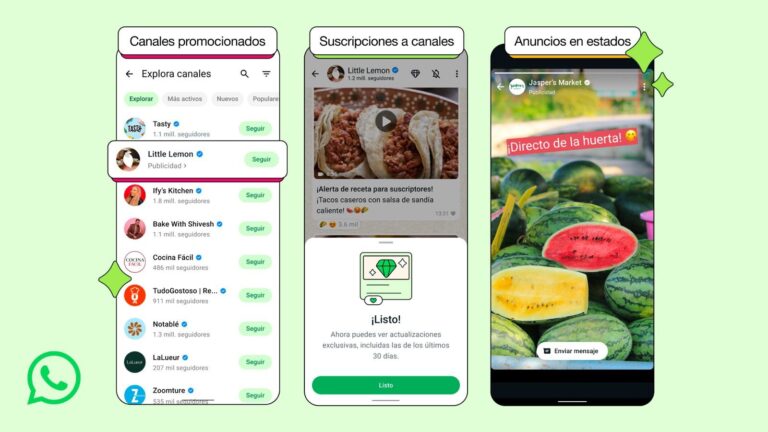 anuncios en historias de WhatsApp