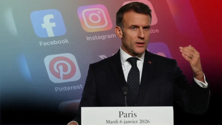 Francia prohíbe redes sociales a menores de 15 años