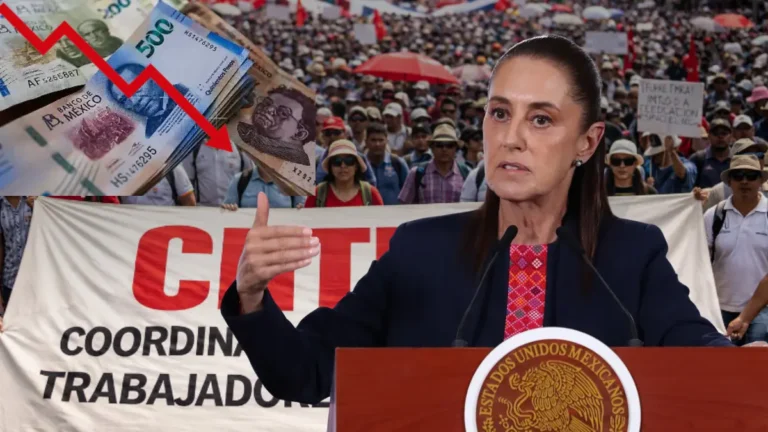 Sheinbaum frena demandas de la CNTE por falta de presupuesto