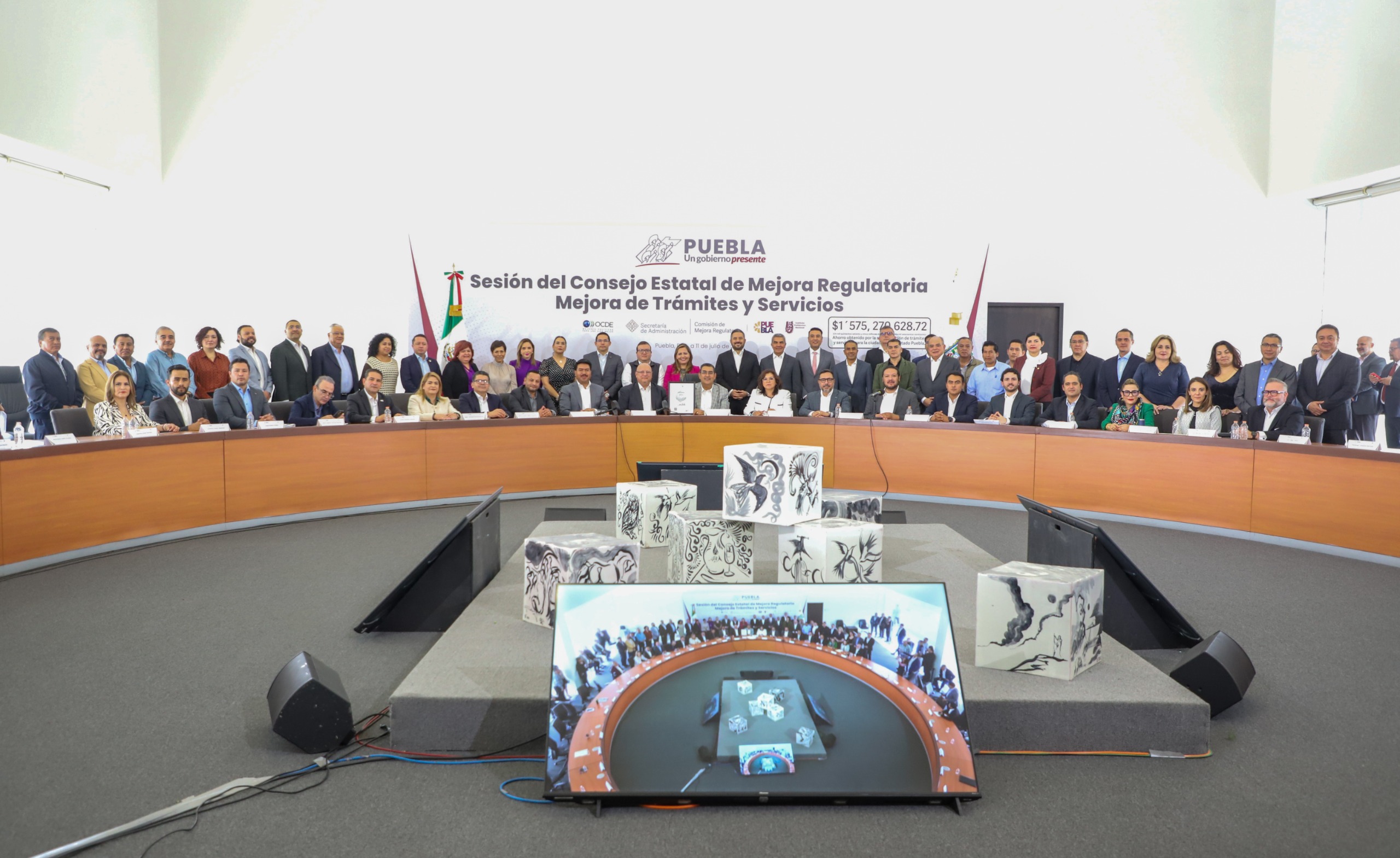Reconoce el gobierno federal trabajo conjunto con Puebla y sus municipios