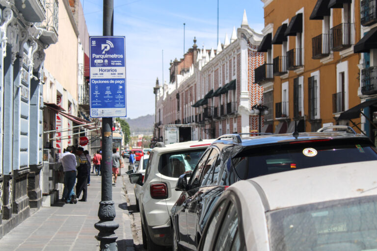 En 2025 parquímetros gratis y cobertura de seguro en Puebla Capital