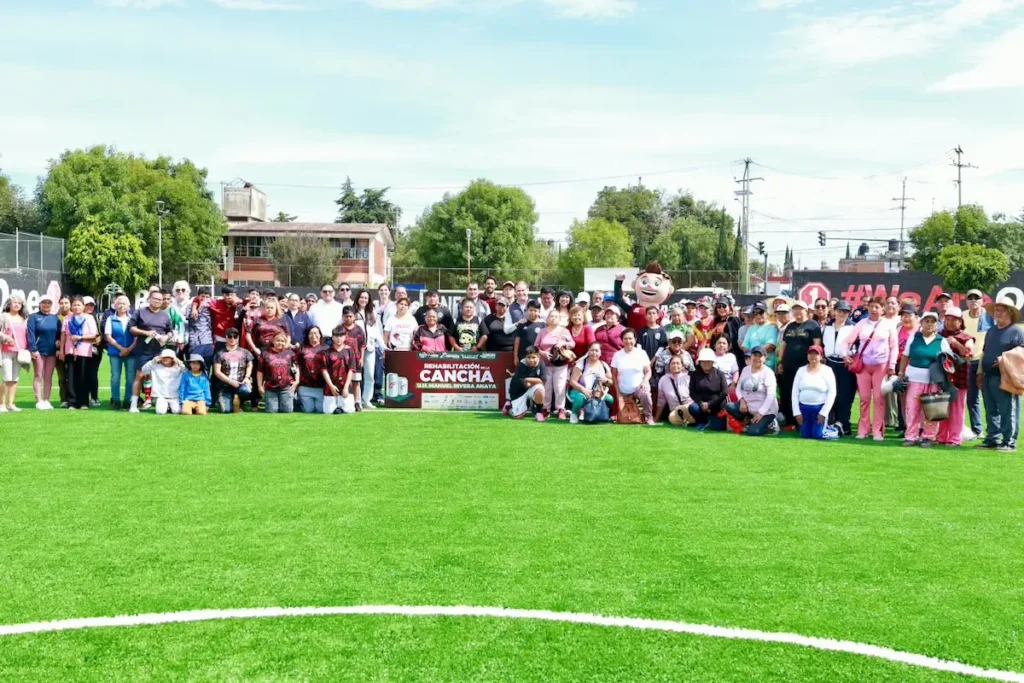 Impulsa Gobierno de Pepe Chedraui la rehabilitación y dignificación de espacios deportivos en Puebla Capital
