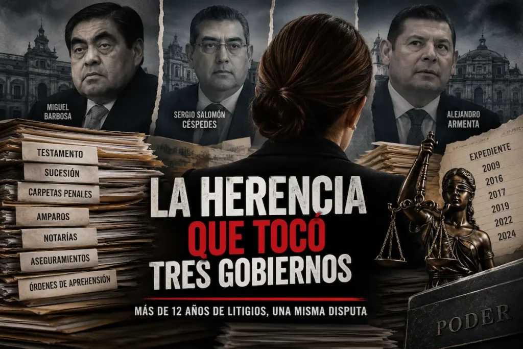 La herencia que tocó tres gobiernos
