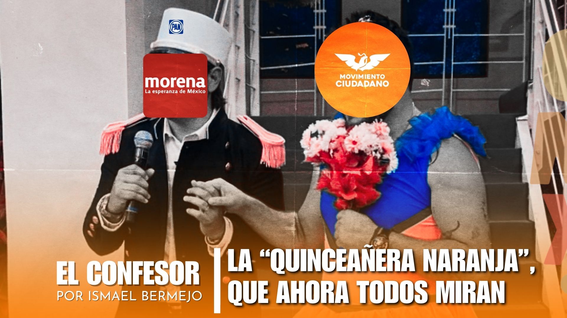 LA “QUINCEAÑERA NARANJA”, QUE AHORA TODOS MIRAN