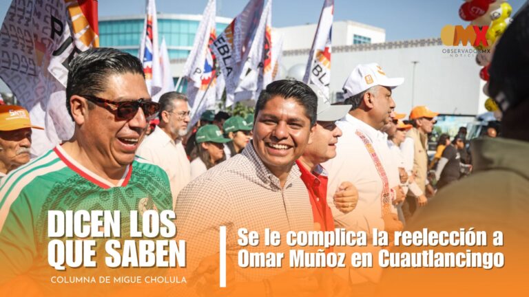 Se le complica la reelección a Omar Muñoz en Cuautlancingo