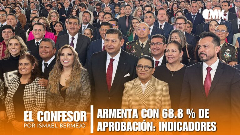 ARMENTA CON 68.8 % DE APROBACIÓN: INDICADORES