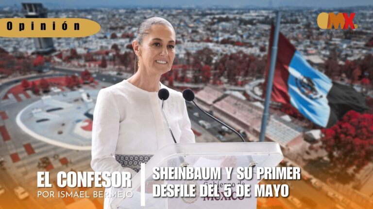SHEINBAUM Y SU PRIMER DESFILE DEL 5 DE MAYO