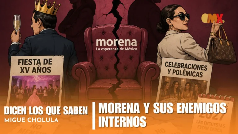Morena y sus enemigos internos
