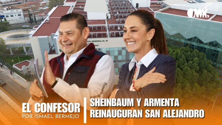 Sheinbaum y Armenta reinauguran San Alejandro