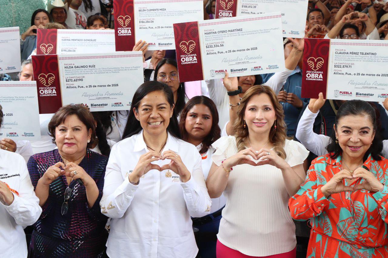 ALEJANDRO ARMENTA Y ARIADNA AYALA IMPULSAN JUSTICIA SOCIAL CON PARTICIPACIÓN CIUDADANA EN ATLIXCO