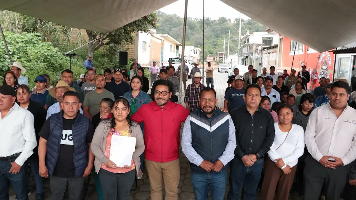 Obras con sentido social en Atlixco; gobierno de Ariadna Ayala impulsa la construcción de la calle Revolución