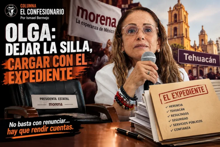 Olga: dejar la silla, cargar con el expediente