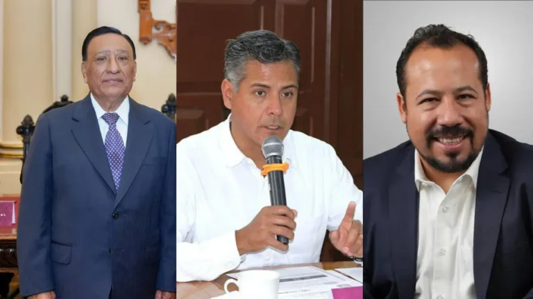 Rufo Juárez, Carlos Gómez y Mario Montero
