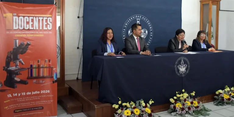 Realiza BUAP Primer Encuentro Nacional de Docentes en las Ciencias Experimentales del Nivel Medio Superior