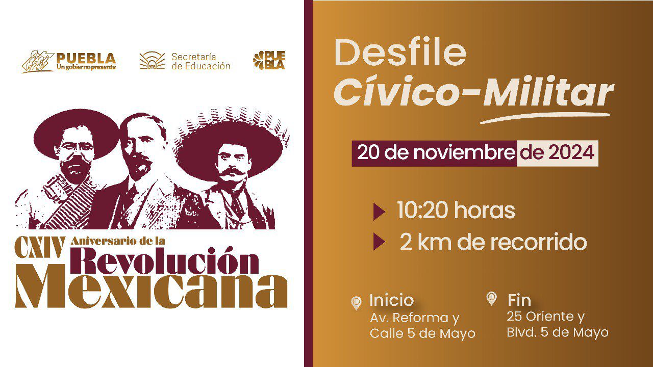Participarán 8 mil alumnos en desfile del 20 de noviembre: SEP