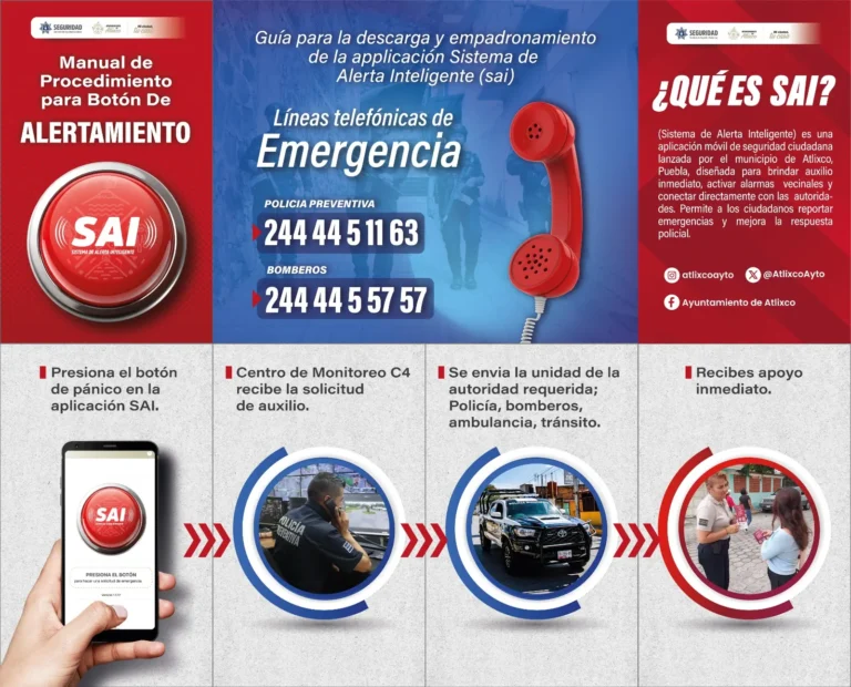 Seguridad en tu mano; la App de Protección que blinda a Atlixco
