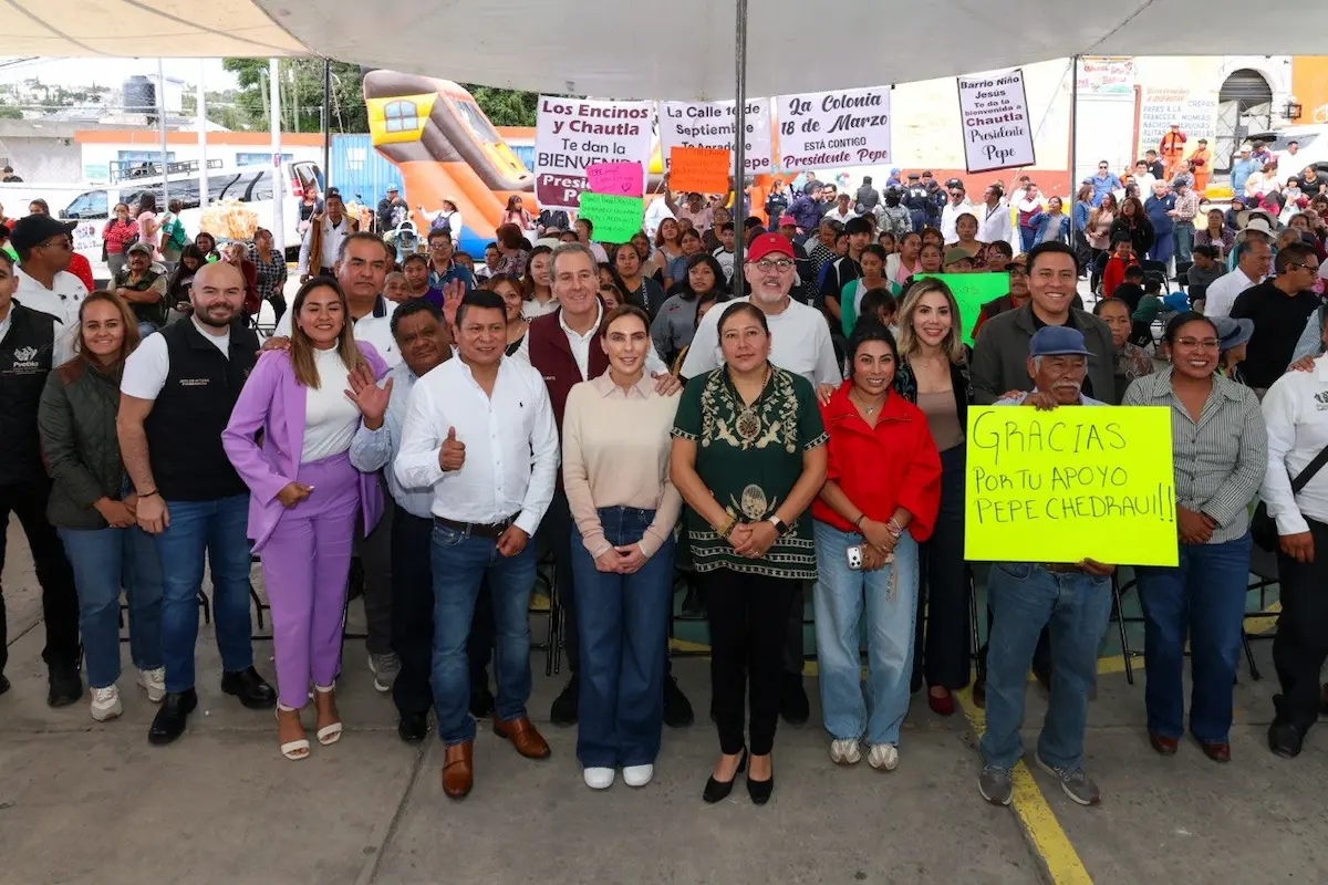 Seguridad, salud y servicios para Santo Tomás Chautla: Pepe Chedraui