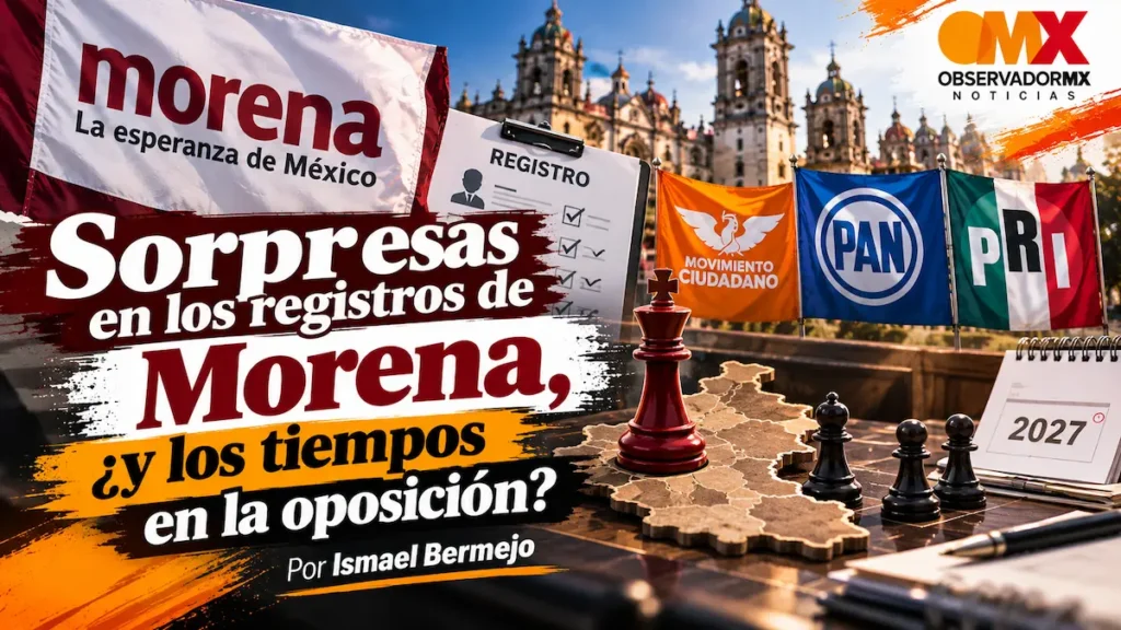 Sorpresas en los registros de Morena