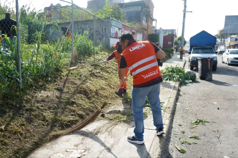 Supervisa Pepe Chedraui limpieza de barrancas ante temporada de lluvias