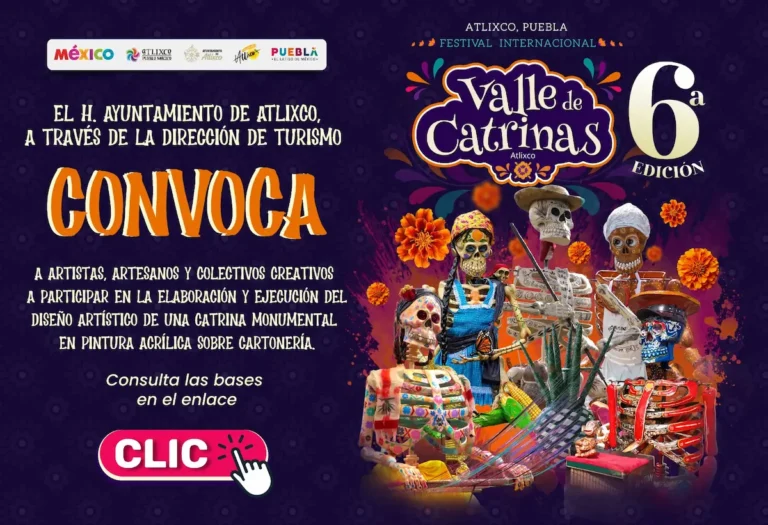 Valle de Catrinas 2026 abre convocatoria; checa los detalles para ser parte