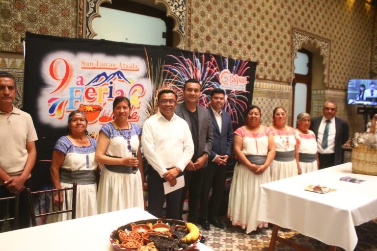 Invitan desde el Congreso del Estado a 9ª Feria del Mole en San Lucas Atzala