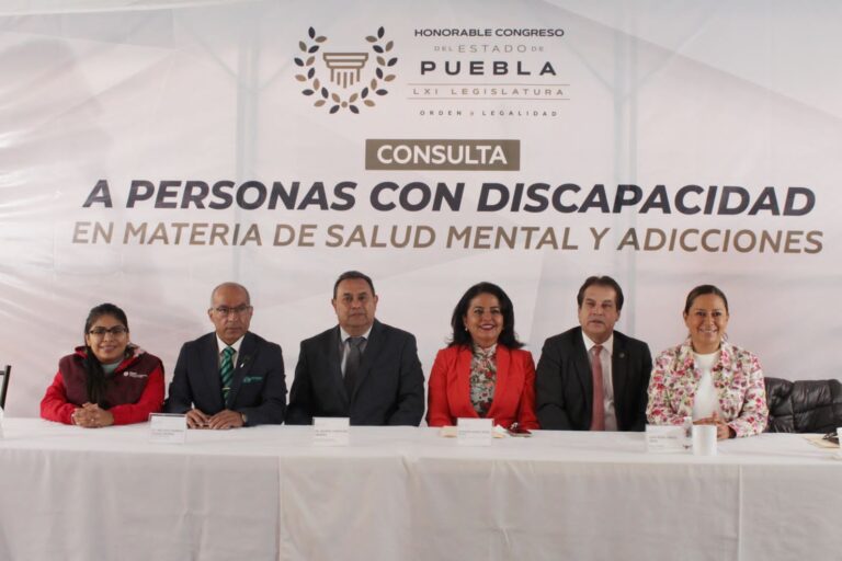 Realiza Congreso del Estado Consulta a Personas con Discapacidad en materia de Salud Mental y Adicciones 