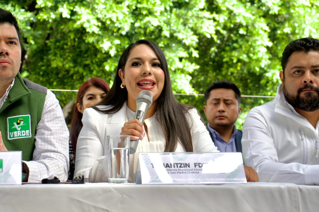 Respalda el Partido Verde triunfo de Tonantzin Fernández en San Pedro Cholula