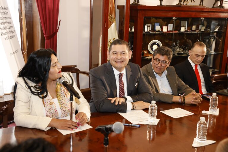 Compromiso y amor a la Patria, valores como presidente del Senado: Armenta