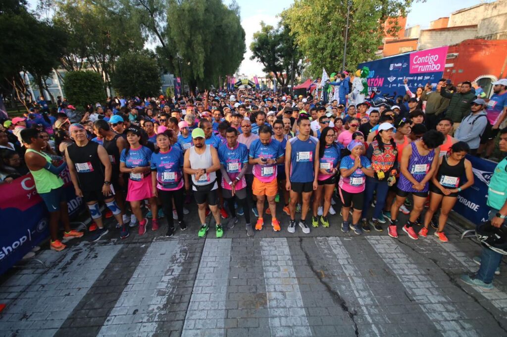 GRAN ÉXITO DEL TERCER MEDIO MARATÓN 2024 DE LA CIUDAD DE PUEBLA