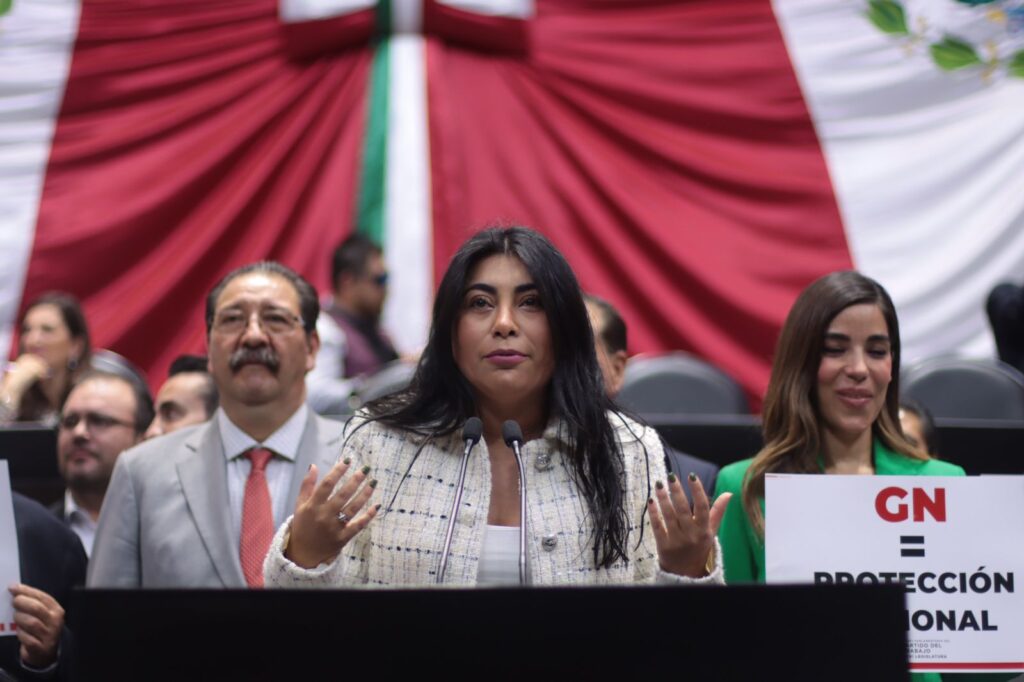Diputada Nora Escamilla respalda la adscripción de la Guardia Nacional a la SEDENA para fortalecer la seguridad pública