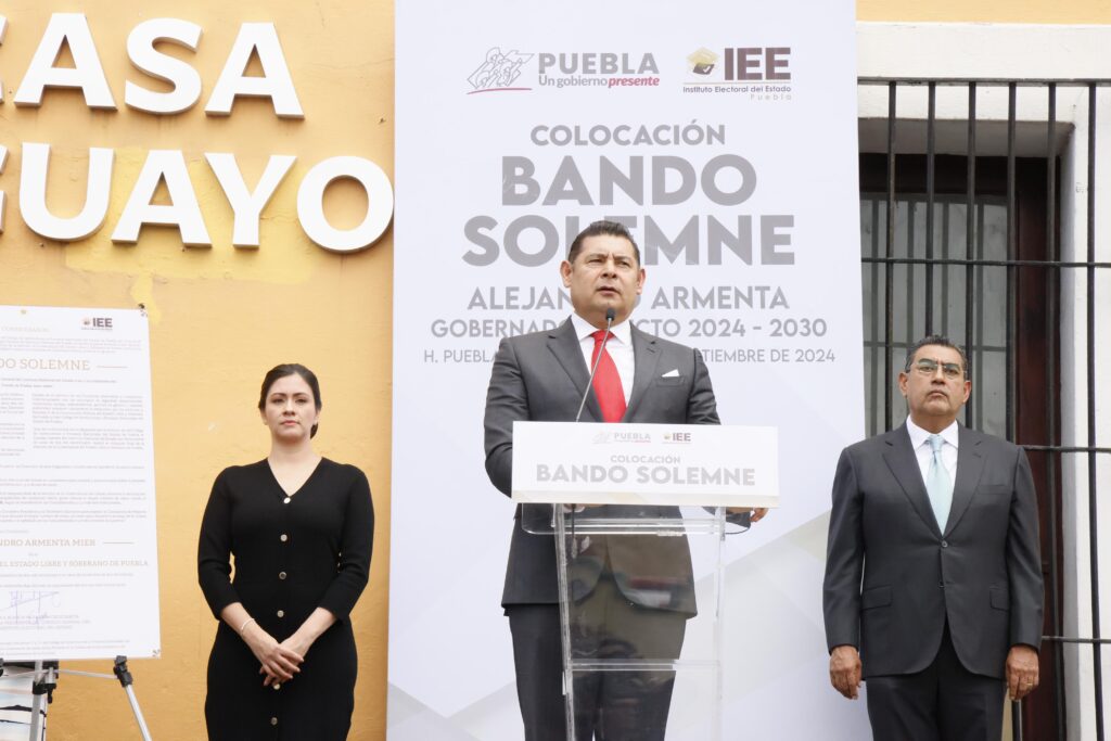 Vamos a honrar los principios de transformación y de Claudia Sheinbaum, para pensar en grande por Puebla: Alejandro Armenta