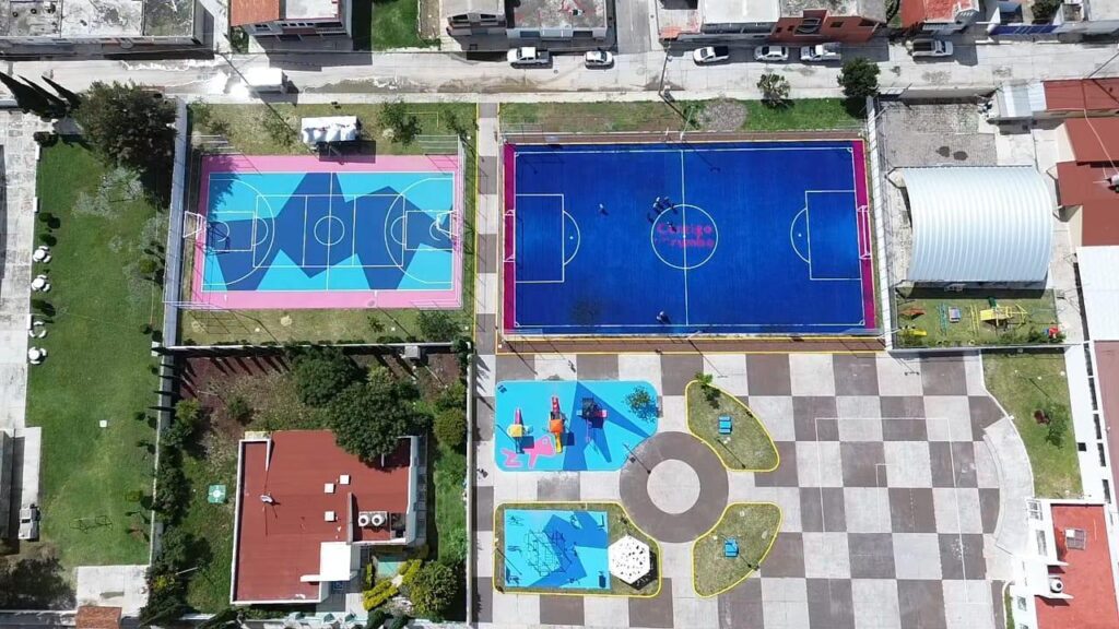 AYUNTAMIENTO DE PUEBLA REHABILITA ESPACIOS PÚBLICOS EN GUADALUPE TECOLA