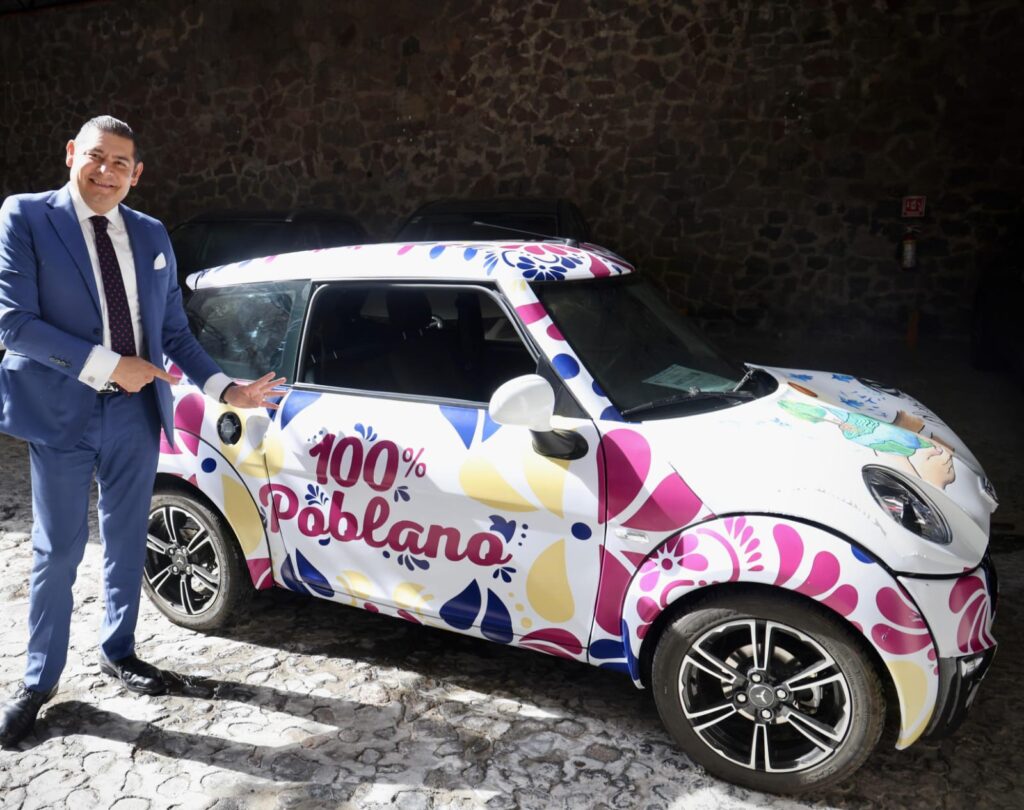 Puebla a la vanguardia del desarrollo tecnológico con la producción de autos eléctricos: Armenta