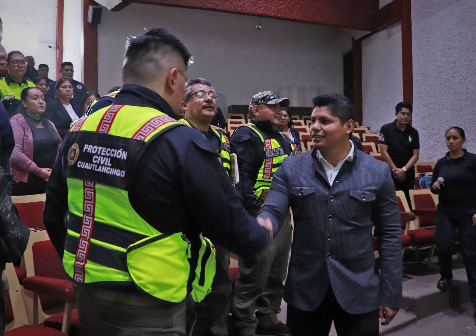 RECIBEN ELEMENTOS DE LA SSC DE CUAUTLANCINGO CAPACITACIÓN EN MATERIA DE VIOLENCIA DE GÉNERO