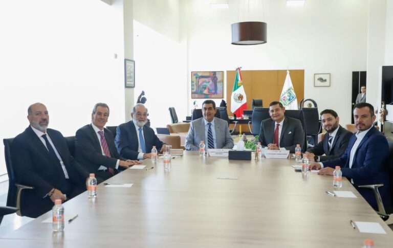 En alianza con el empresario Carlos Slim, Puebla traza ruta de inversión y tecnología al servicio de Puebla: Armenta