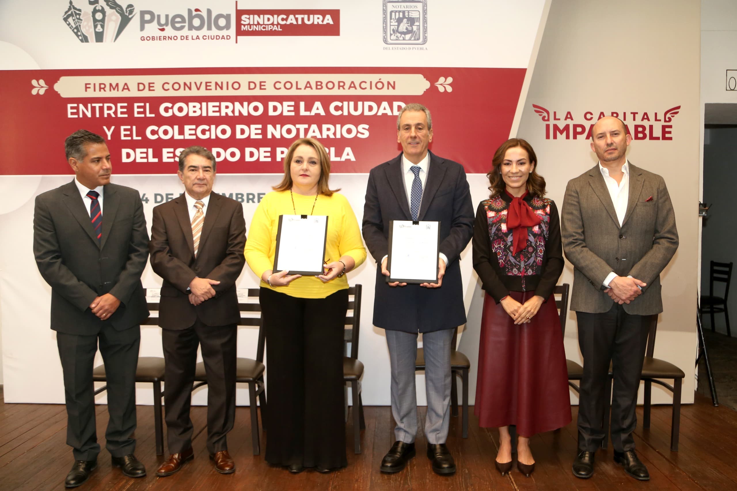 Gobierno de la Ciudad firma convenio de colaboración con el Colegio de Notarios