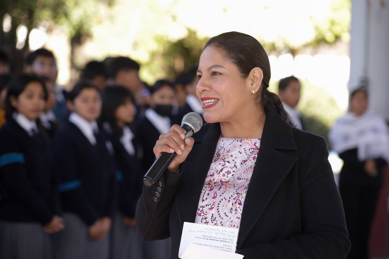 Refuerza Lupita Cuautle prácticas para el cuidado del agua en San Andrés Cholula