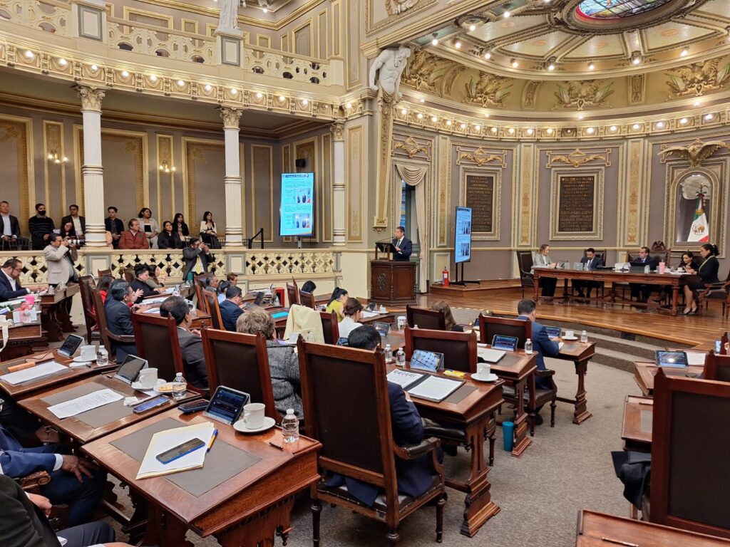 Aprueban diputados del Congreso la Ley de Egresos 2025 para el estado de Puebla