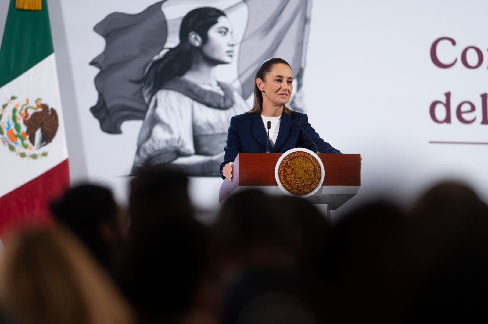 CELEBRA PRESIDENTA CLAUDIA SHEINBAUM UNIÓN DE TODAS LAS FUERZAS POLÍTICAS DEL PAÍS EN DEFENSA DE MÉXICO ANTE REVISIÓN DEL T-MEC