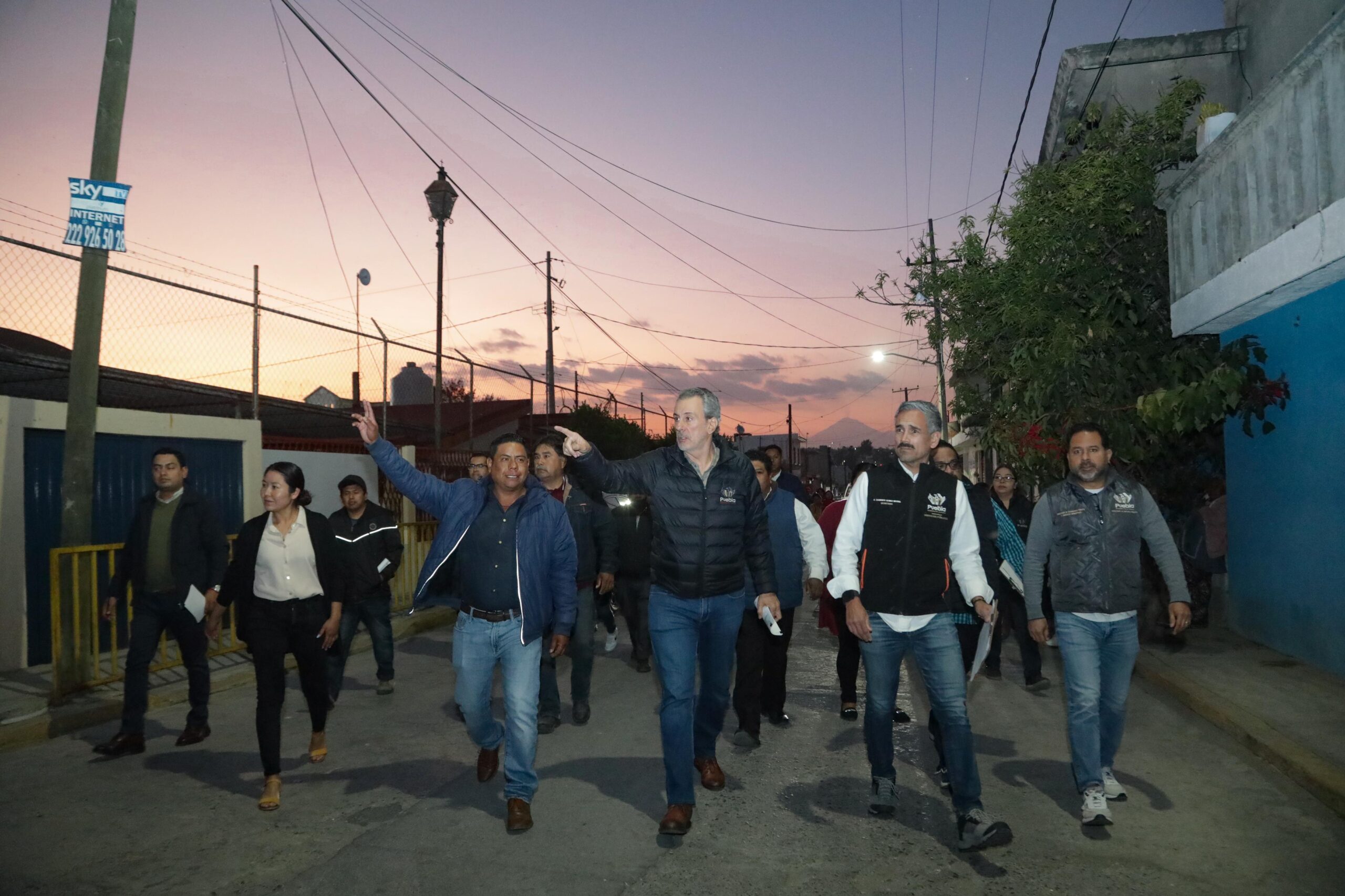Gobierno de la Ciudad culminó la modernización de luminarias en Santa María Guadalupe Tecola