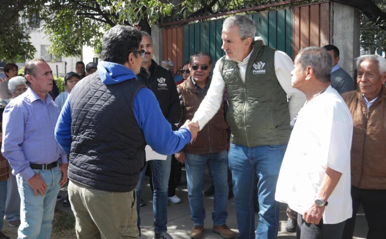 Supervisa Pepe Chedraui mantenimiento a los espacios públicos del Infonavit Amalucan