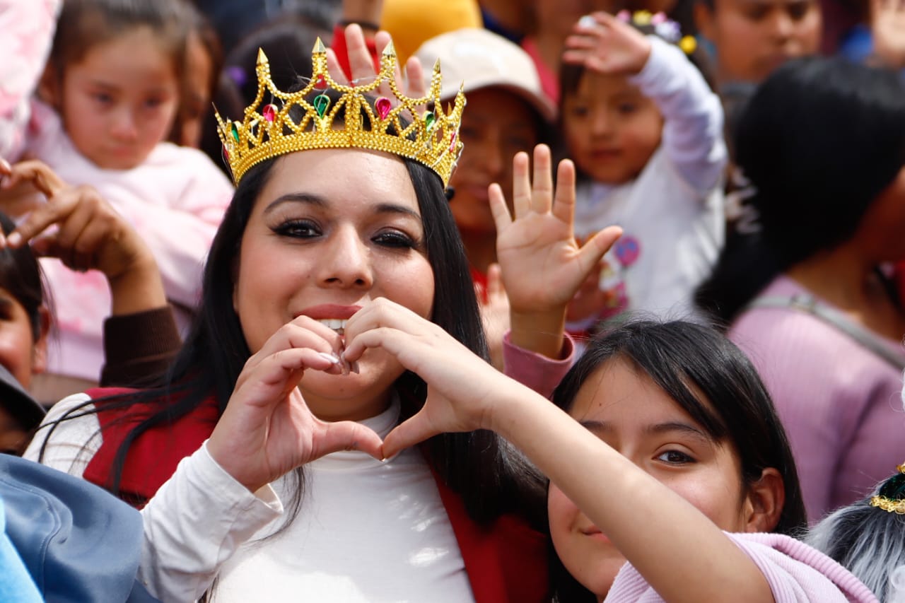 Más de 30 mil juguetes entregó el Gobierno de Cholula en la Caravana de la Esperanza