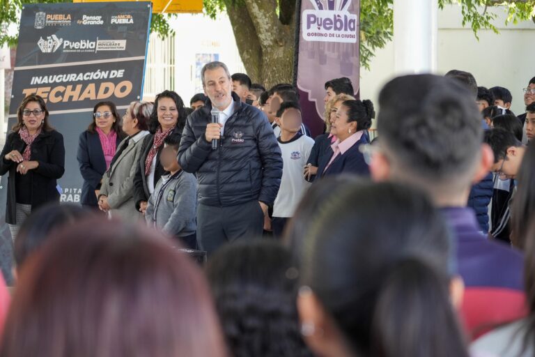 Fortalece Pepe Chedraui espacios educativos en la capital poblana