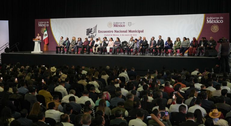 Asistió Pepe Chedraui al Primer Encuentro Nacional Municipal con Claudia Sheinbaum