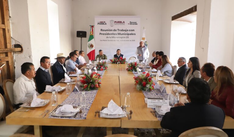 Seguridad, justicia y riqueza comunitaria, pilares del gobierno de Armenta