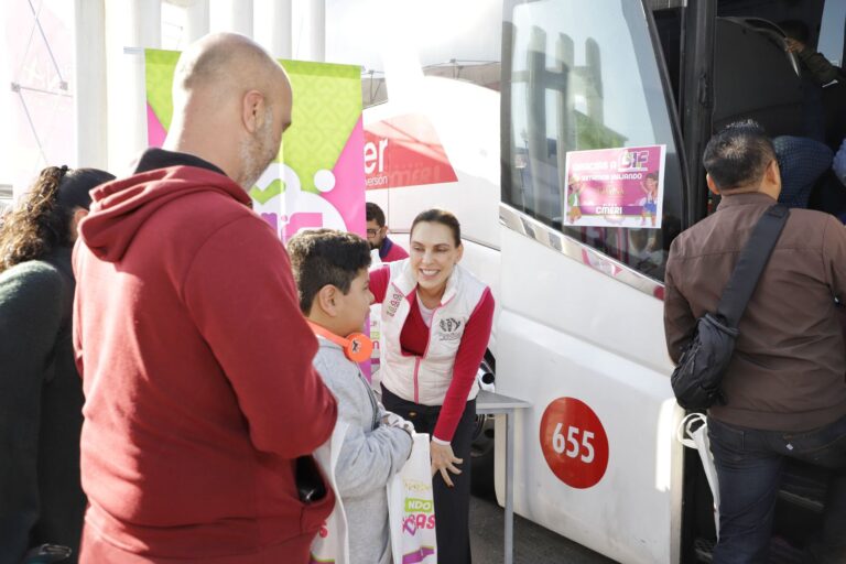 Logró SMDIF viaje de niñas y niños con discapacidad al único parque inclusivo en el país “IMAGYNA”